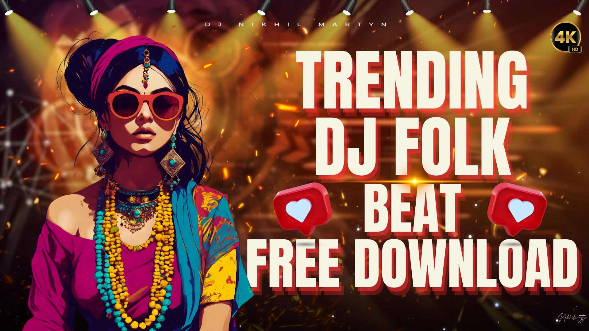 TRENDING DJ FOLK BEAT - FREE FLP - DJ NIKHIL MARTYN